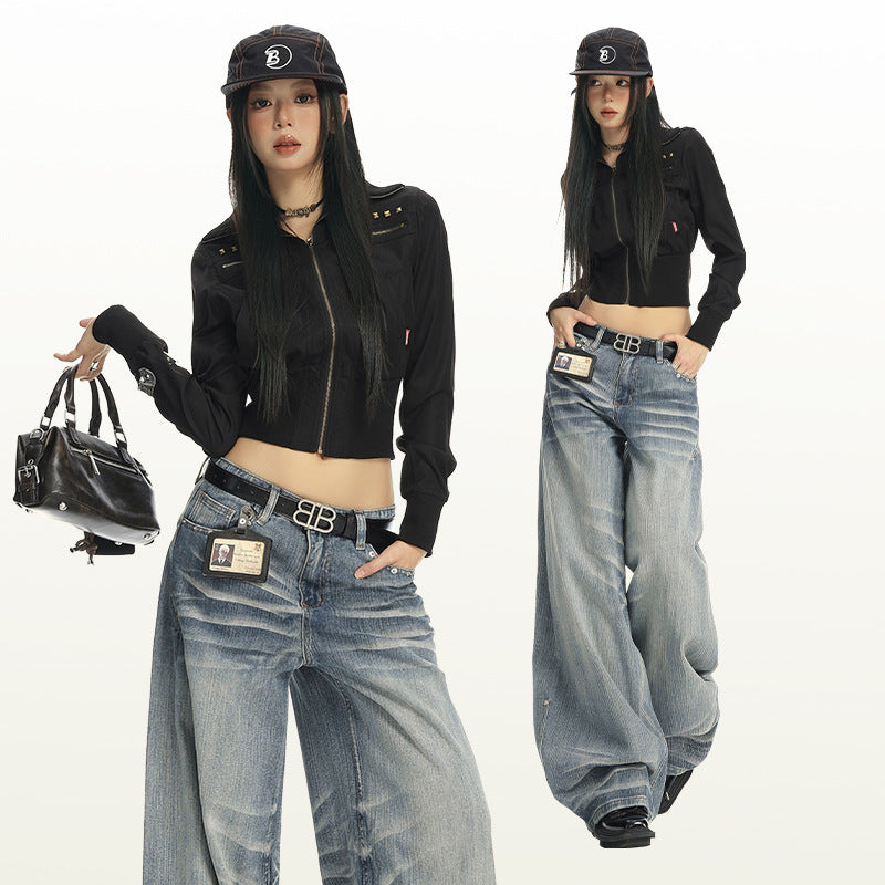Jeans donna Skyline Flow Wide Leg