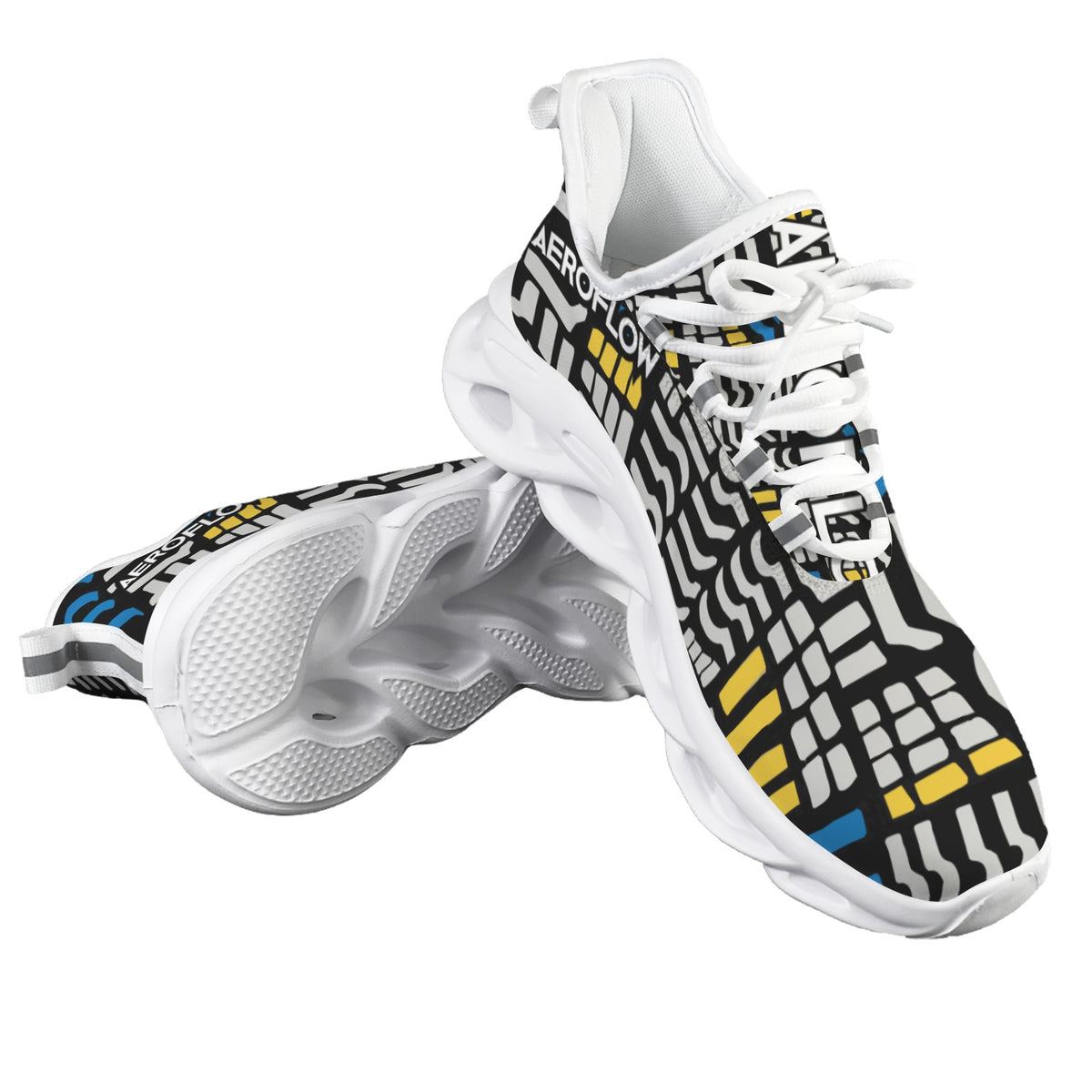 Sneakers Uomo JSHUB AeroFlow Metro Pulse – Scarpe Streetwear Ultraleggere con Suola Hollow