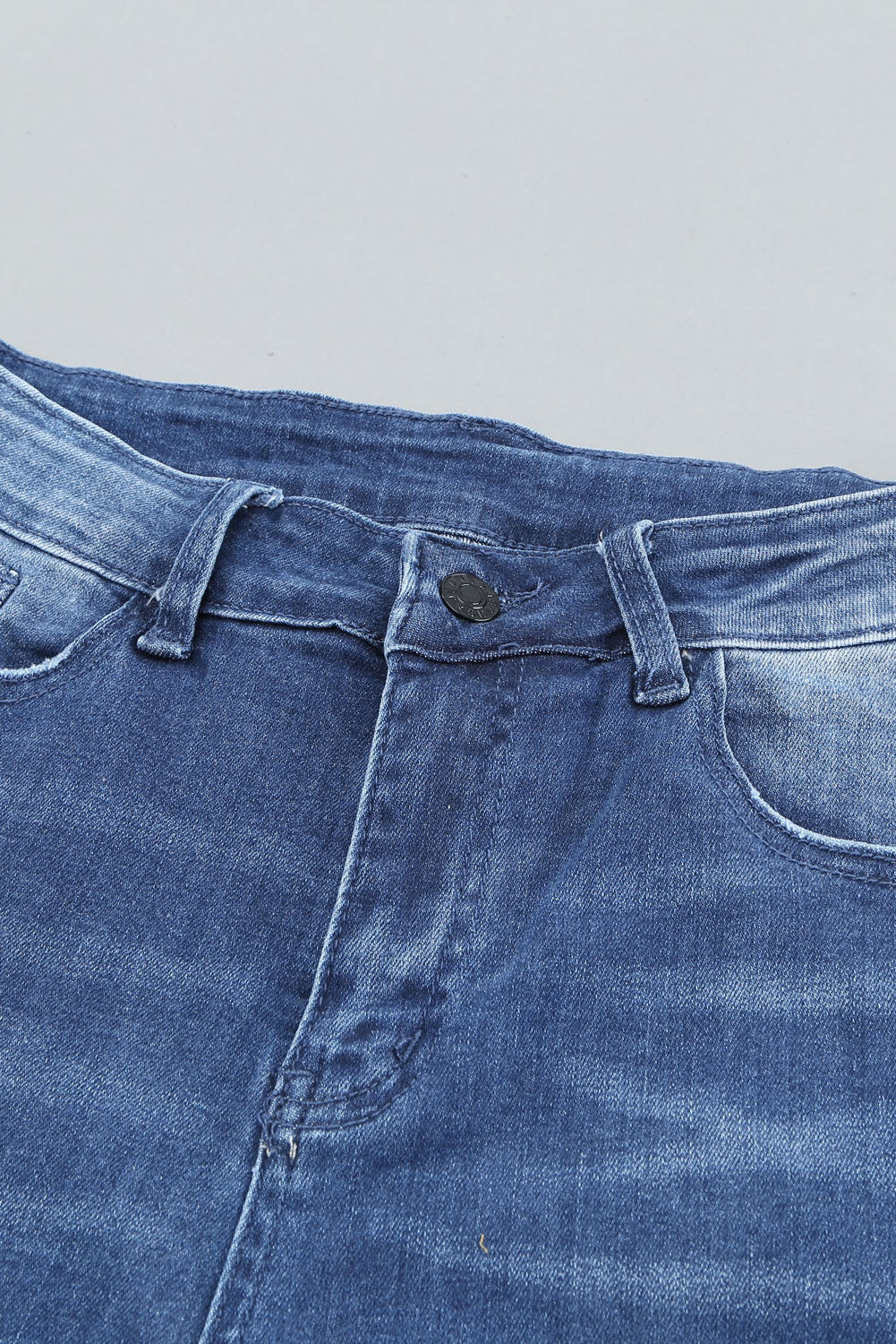 Jeans Boyfriend Distressed Nero