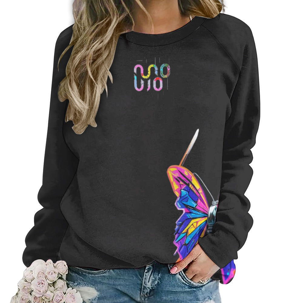 Maglione donna Wings of Noise – 7 varianti colore streetwear casual
