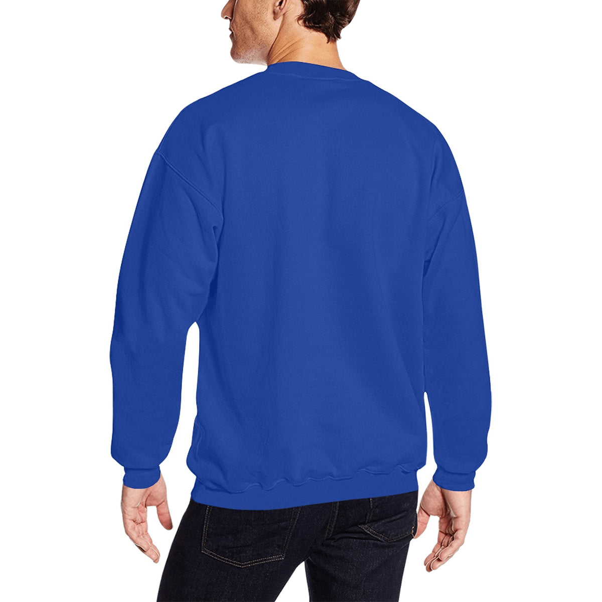 Felpa Uomo "JSPORTS Mono H18" – Girocollo Sfocata Monocolore