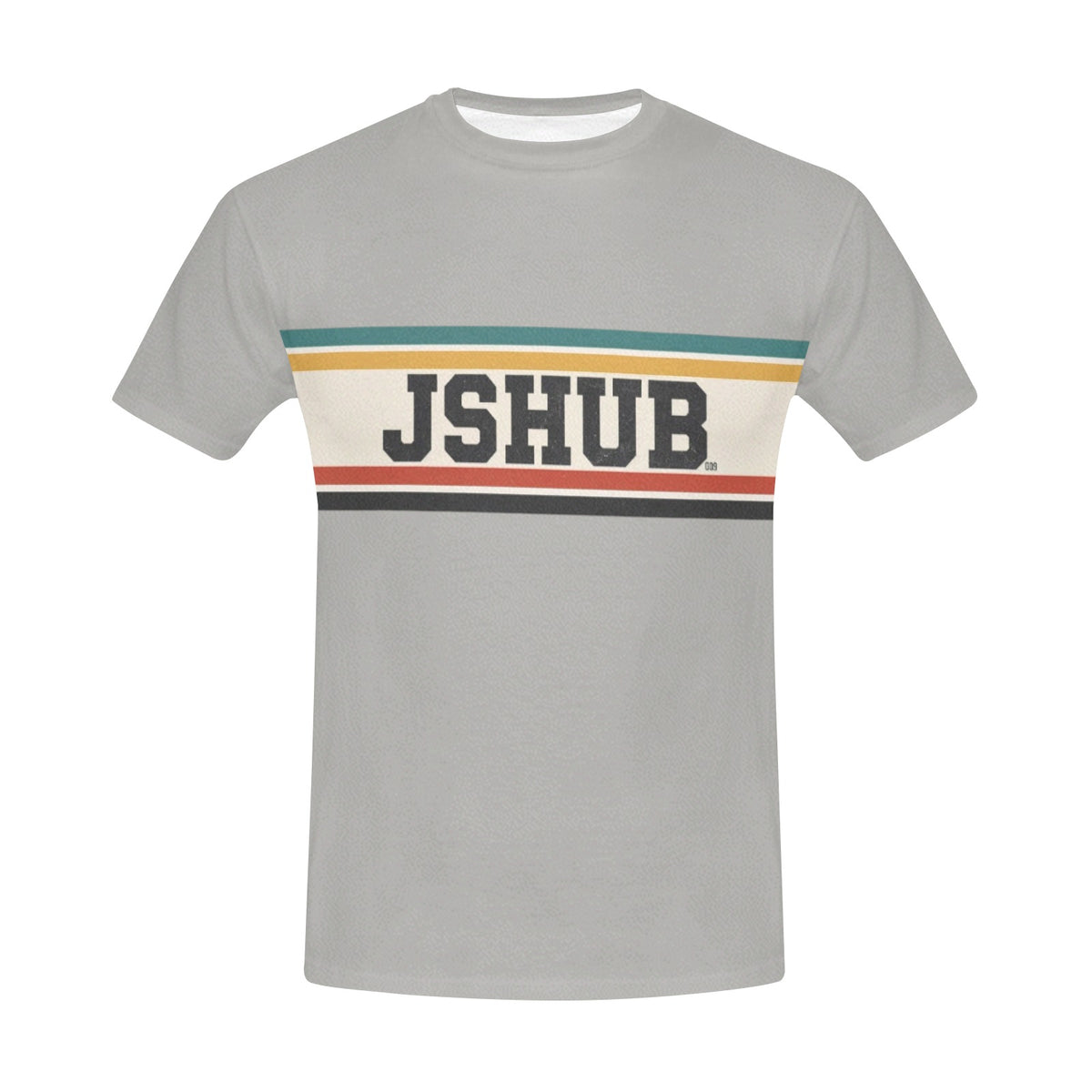 T-Shirt Uomo JSHUB Anni 50 – Collezione Sport Heritage All Over
