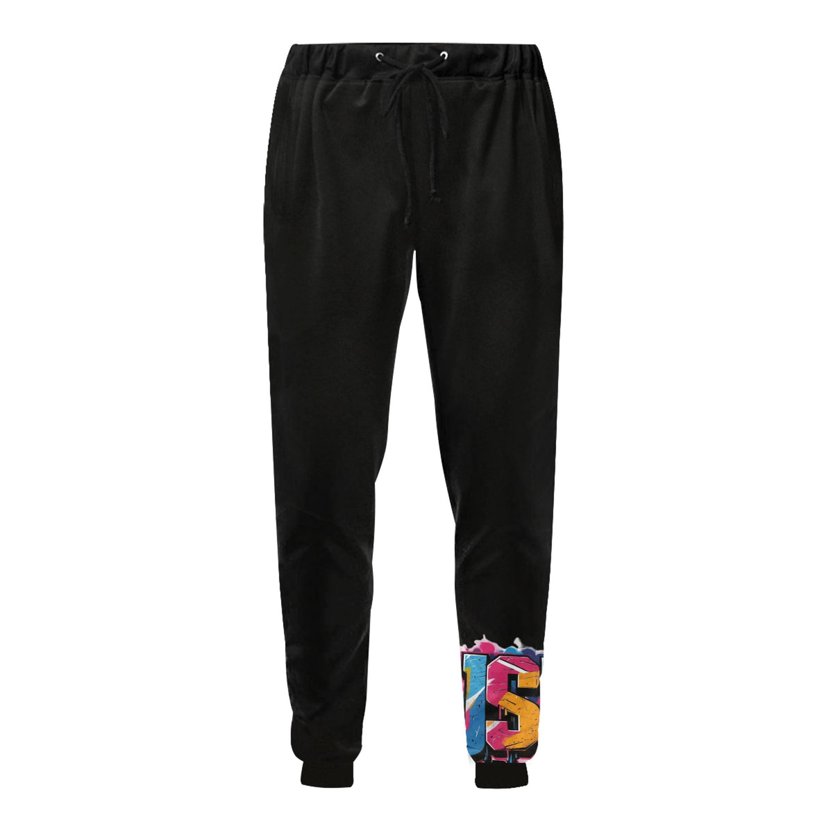 Pantaloni tuta baggy murales