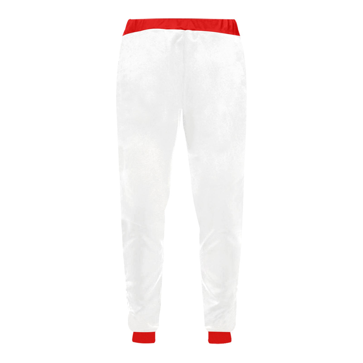 Pantaloni Sportivi Uomo JSHUB Canada Ispirati ai NationWinter 2026 – Tuta Bianca con Inserti Rossi