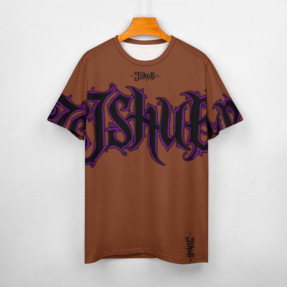 T-Shirt Uomo JSHUB Signature Gothic – Logo Oversize Streetwear Premium