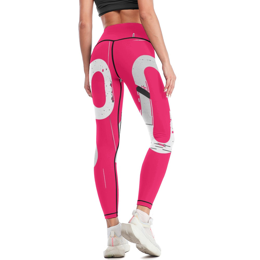 Pantaloni yoga donna “Concrete Flow Leggings” – Concrete Echoes