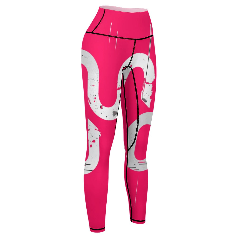 Pantaloni yoga donna “Concrete Flow Leggings” – Concrete Echoes