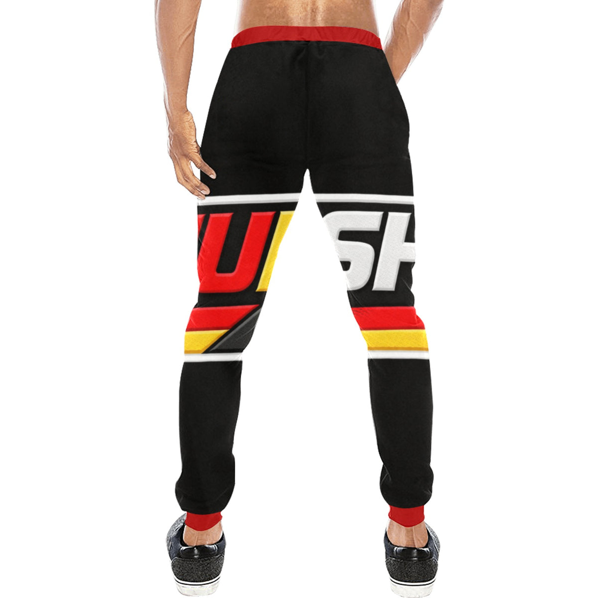Pantaloni Germany Uomo Rosso Scuro JSHUB Winter Nation 2026 Streetwear
