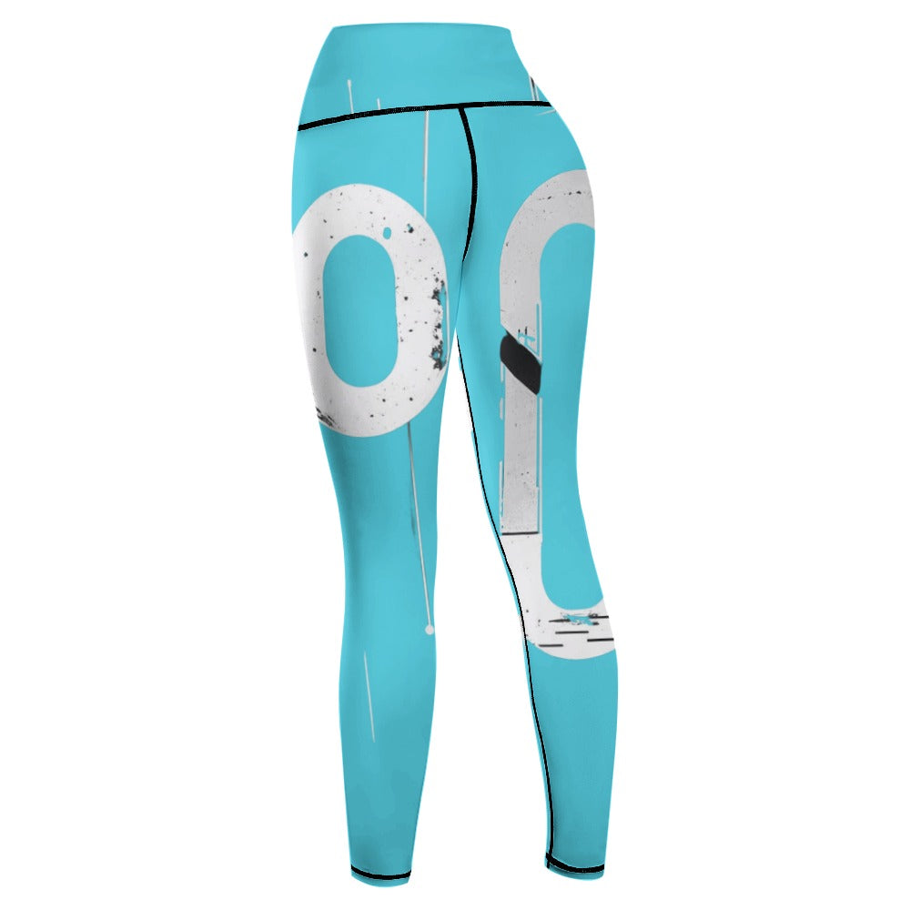 Pantaloni yoga donna “Concrete Flow Leggings” – Concrete Echoes