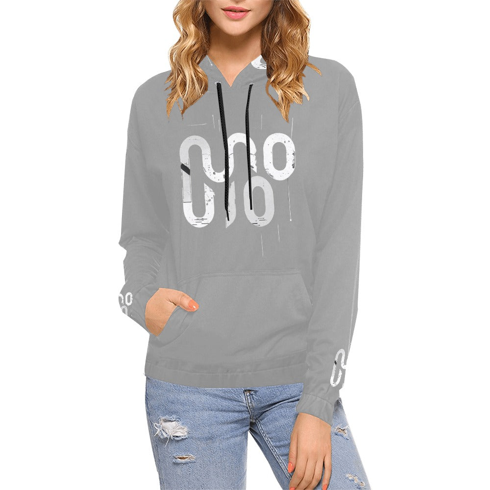 Felpa donna “Sport Pulse Hoodie” – Concrete Echoes