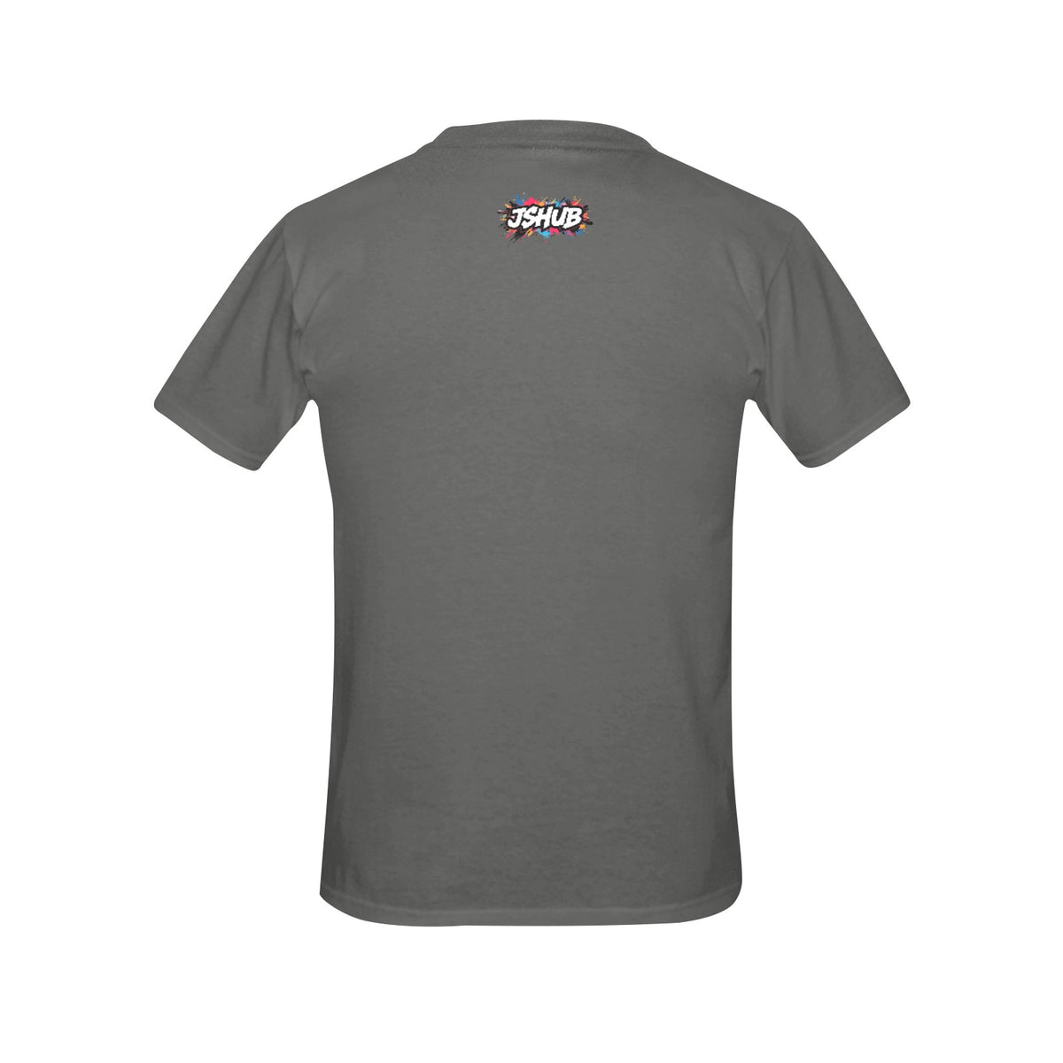 T-shirt Donna JSHub Girocollo Elegante – Stampa All-Over Urban Style
