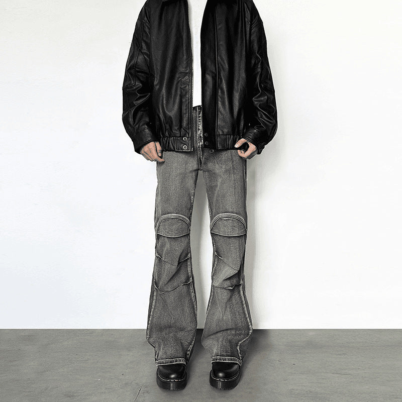 Jeans Vintage Washed Grey Jshub Uomo