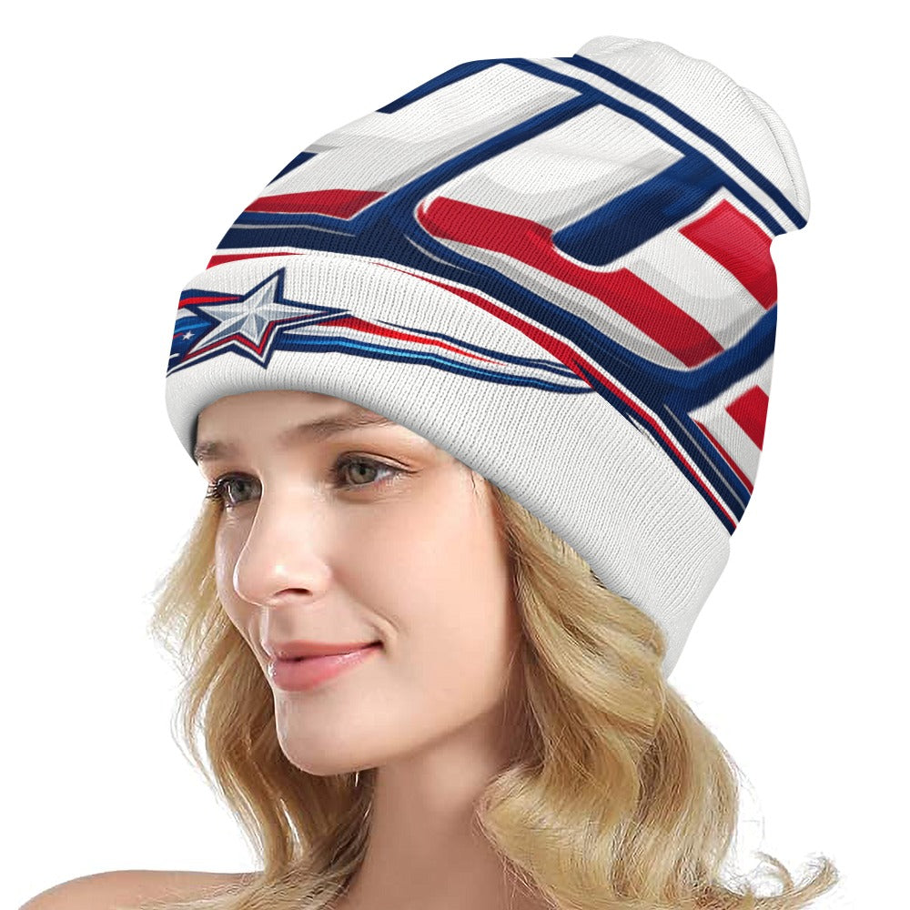 Cappello Invernale USA Blu JSHUB Nation Winter 2026 Beanie Streetwear