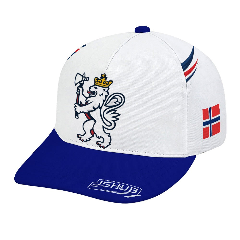 Cap Norway Bianco Bandiera JSHUB Winter Nation 2026