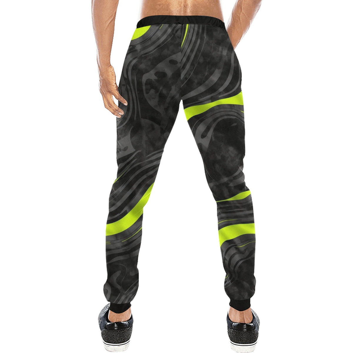 Pantaloni larghi casual Neon Flow – JSHUB Collection