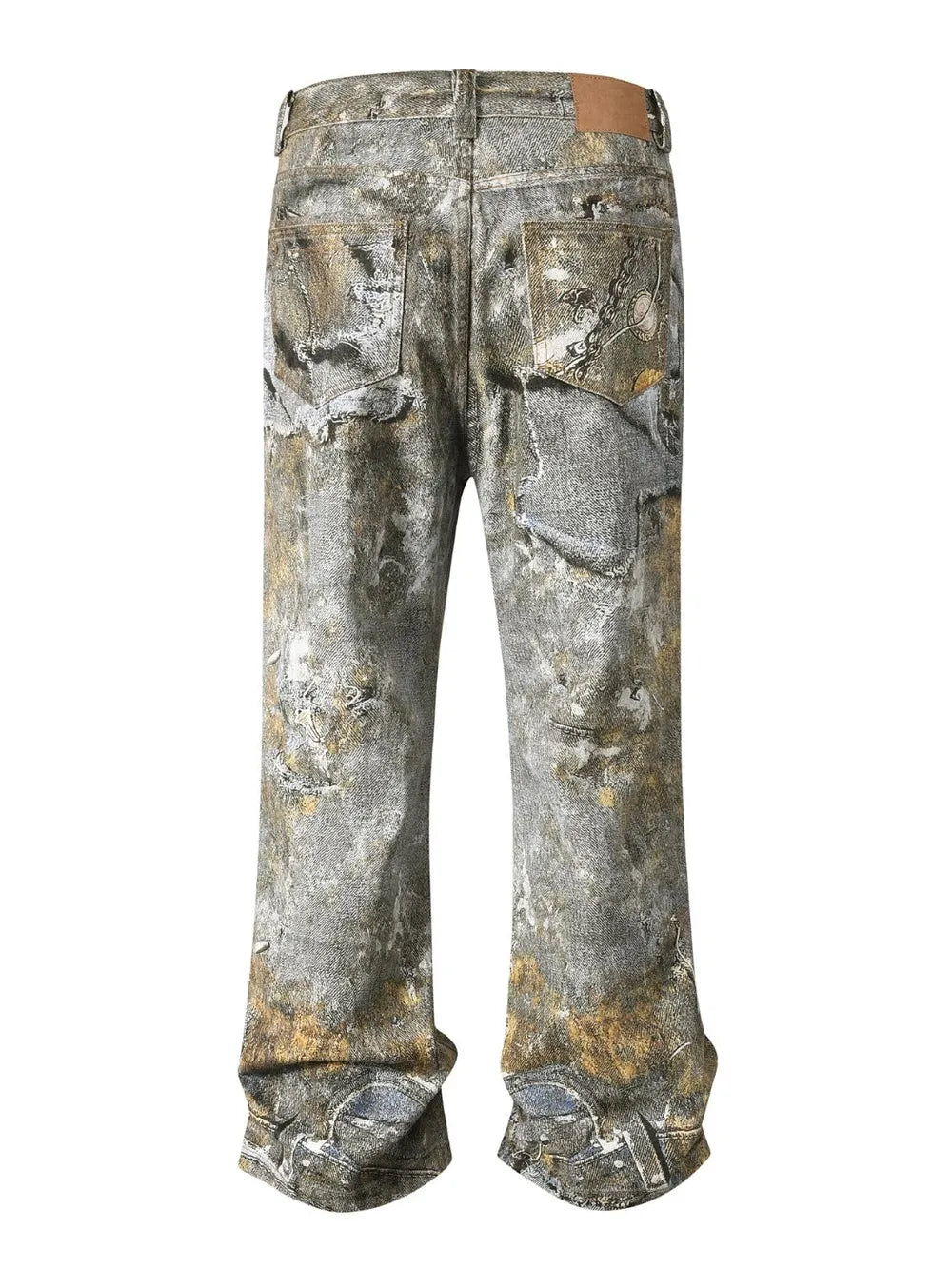 Jeans Camo Pocket Loose