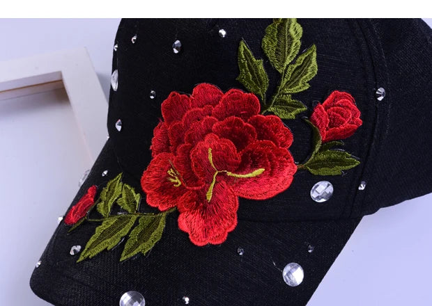 Cappello Baseball Moda Rosa Streetwear