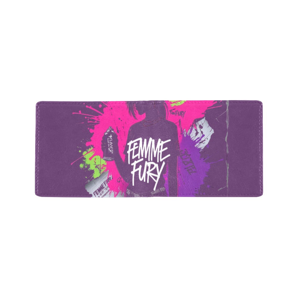 Portafoglio Bifold “Femme Fury” – Collezione JSHub