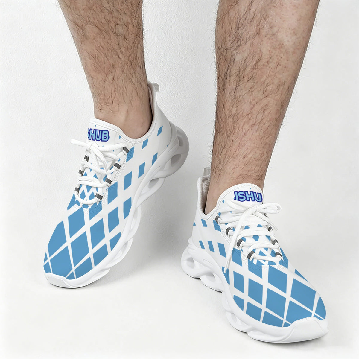 Sneakers Uomo JSHUB AeroFlow Sky Grid – Scarpe Streetwear Ultraleggere con Suola Hollow
