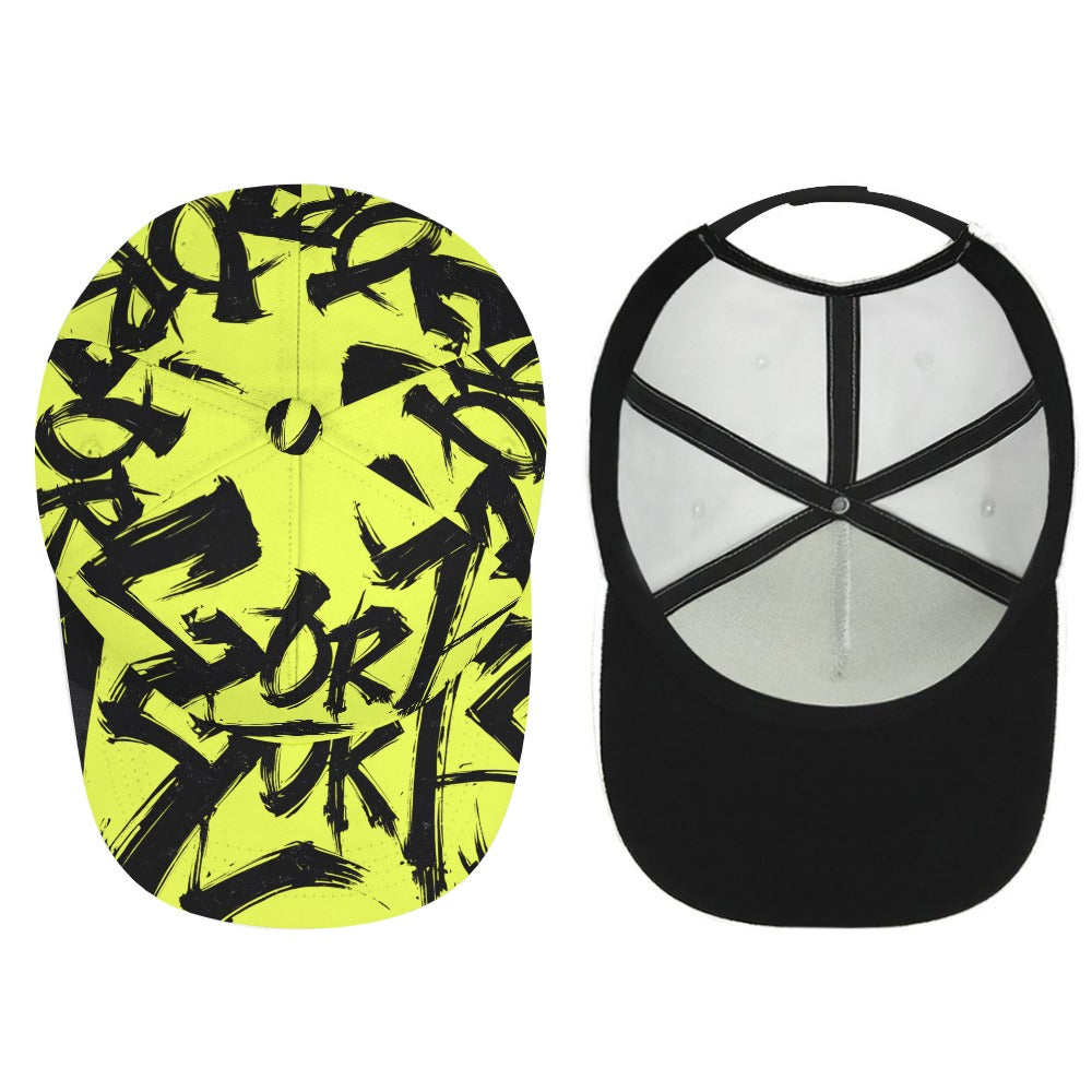 Cappello donna MOMO Bloom giallo fluo