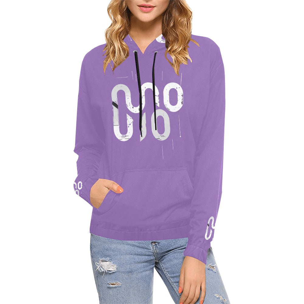 Felpa donna “Sport Pulse Hoodie” – Concrete Echoes