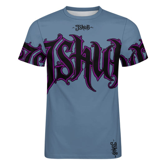 T-Shirt Uomo JSHUB Signature Gothic – Logo Oversize Streetwear Premium
