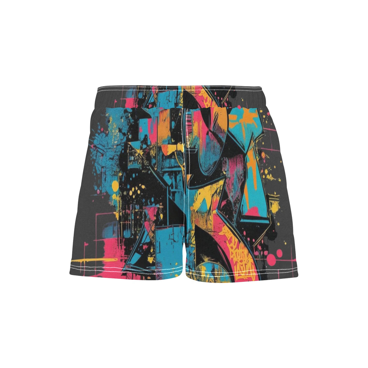 Bermuda Donna | Urban Graffiti Edition Concrete Echoes – Linea V-neck “Visual Riot”