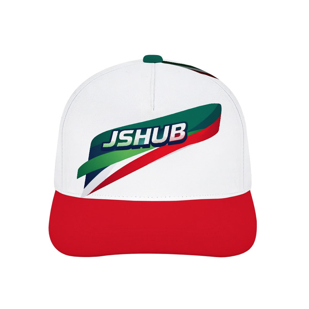 Cappello Baseball Italy Bianco JSHUB Inserti Tricolore Winter Nation 2026 Streetwear