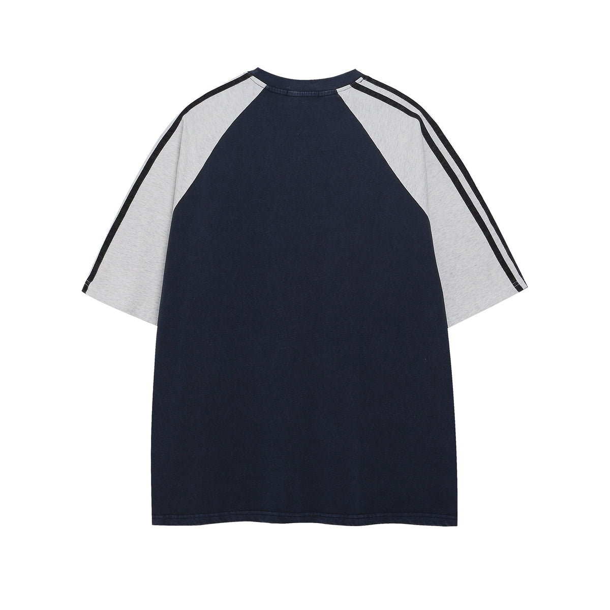 T-shirt Colorblock Raglan Letters