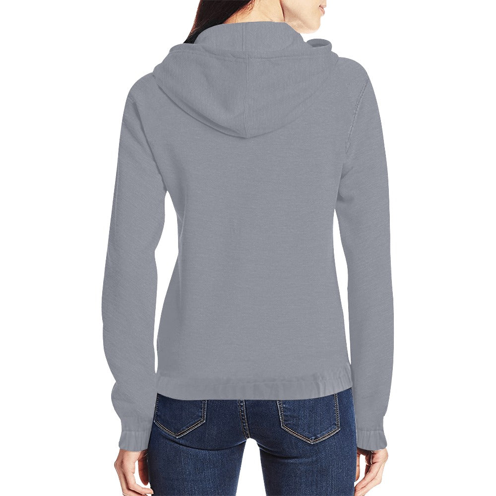 Felpa donna JSHUB anni 50 con zip stile vintage sportivo