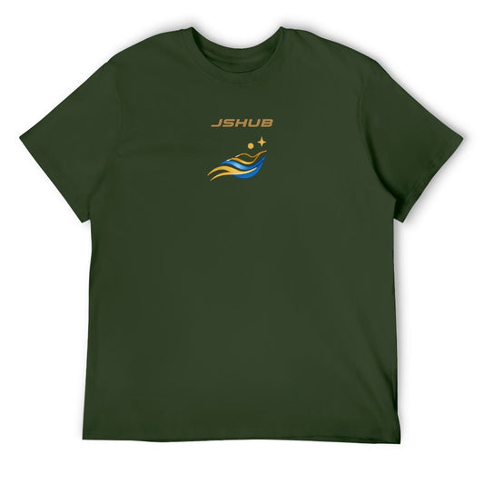 T-Shirt Uomo JSHUB Solar Motion Olive Green – Collezione Sunwave