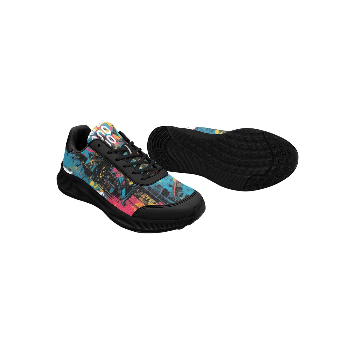 Sneakers Donna Running “Visual Riot” – Concrete Eschoes Collection