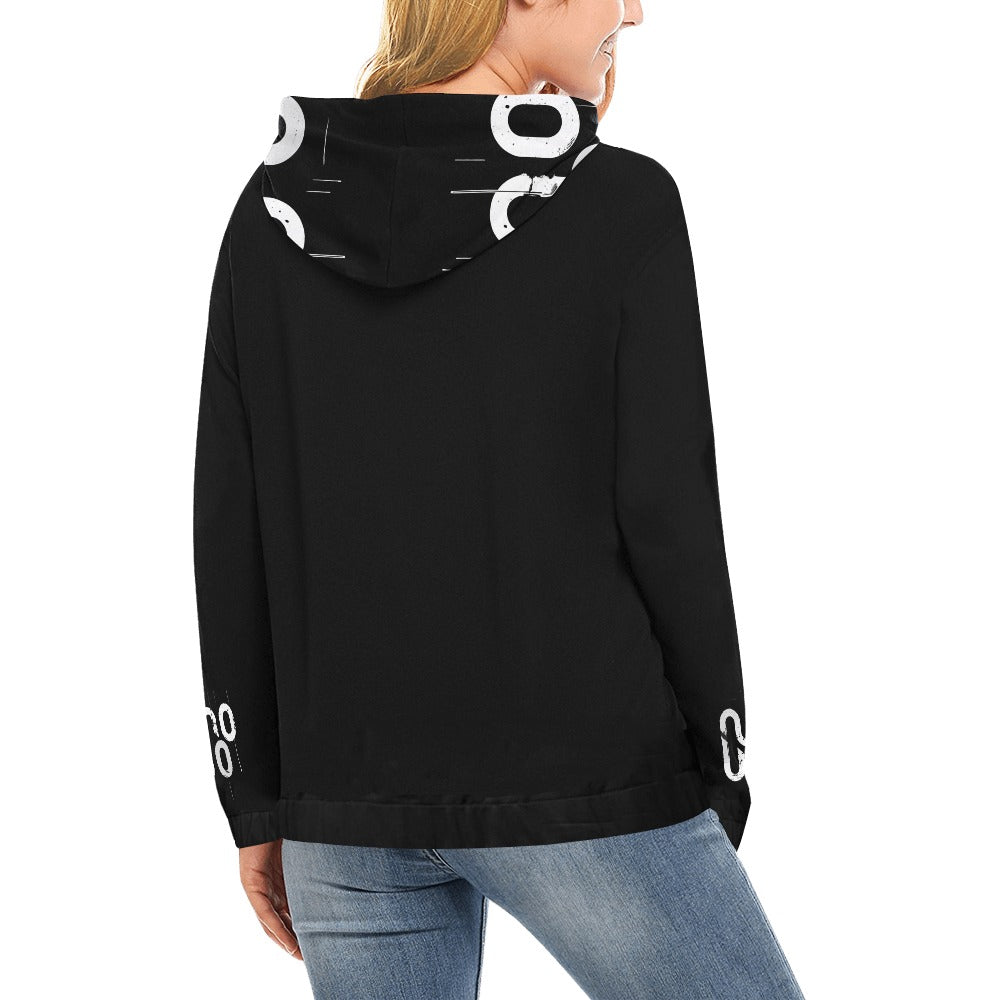 Felpa donna “Sport Pulse Hoodie” – Concrete Echoes