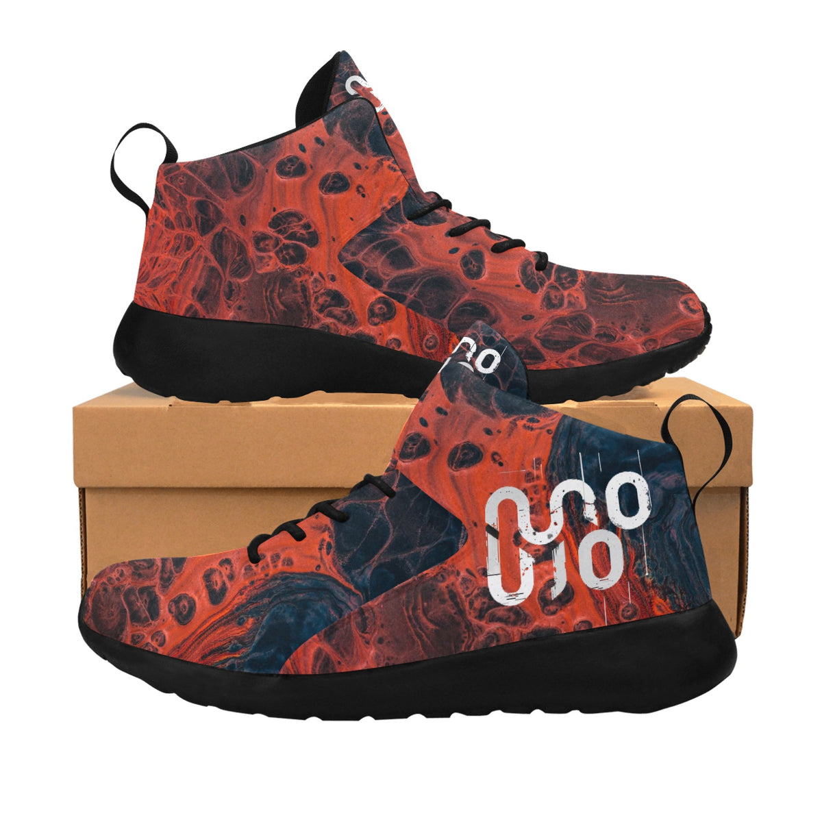 Sneaker Uomo “CONCRETE ECHOES – VOLCANIC FLARE”