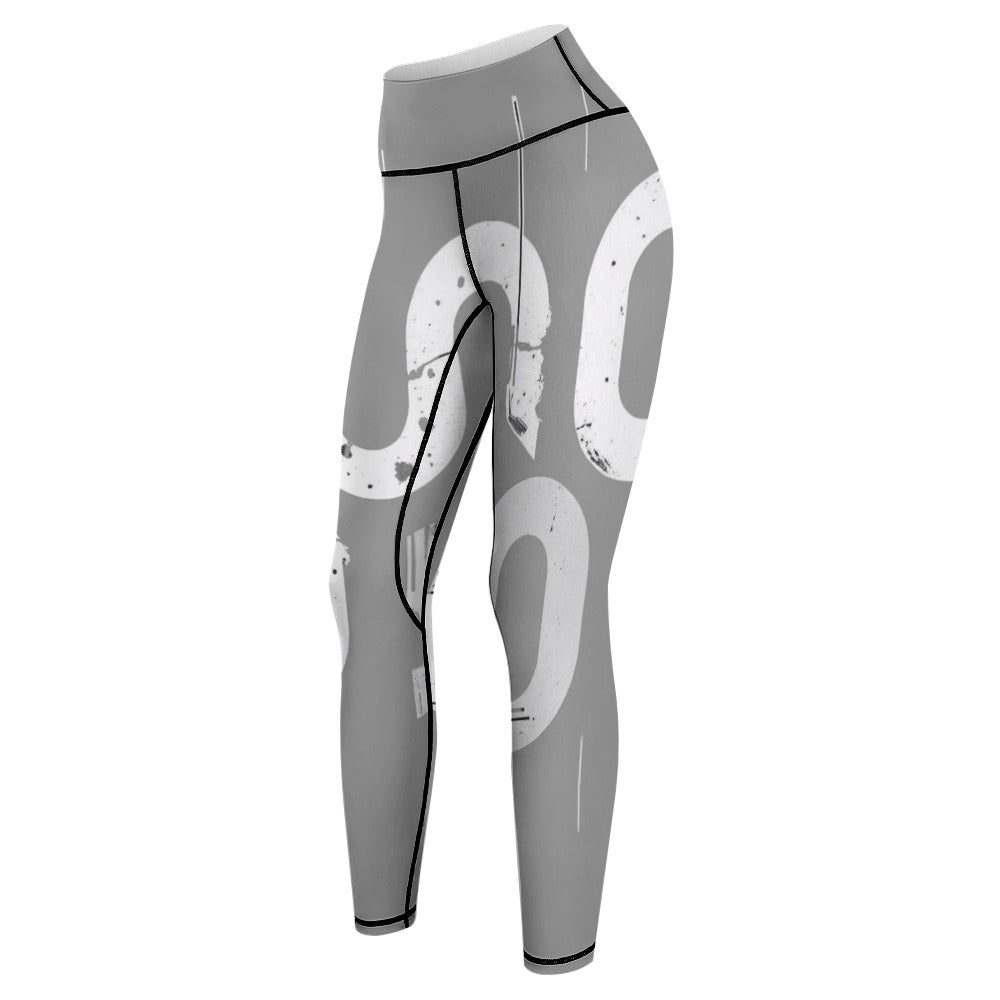Pantaloni yoga donna “Concrete Flow Leggings” – Concrete Echoes