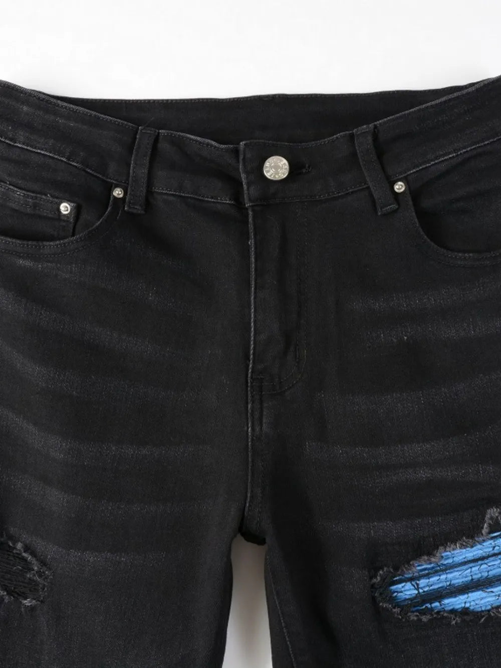 Jeans Skinny Black Washed