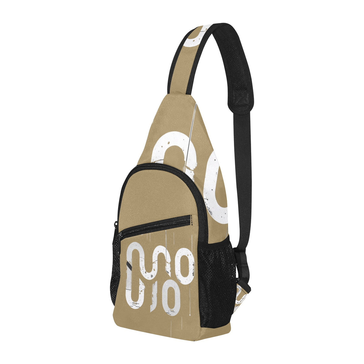 Tracolla Urban Soil – Concrete Echoes Marrone Chiaro Edizione Limitata Streetwear