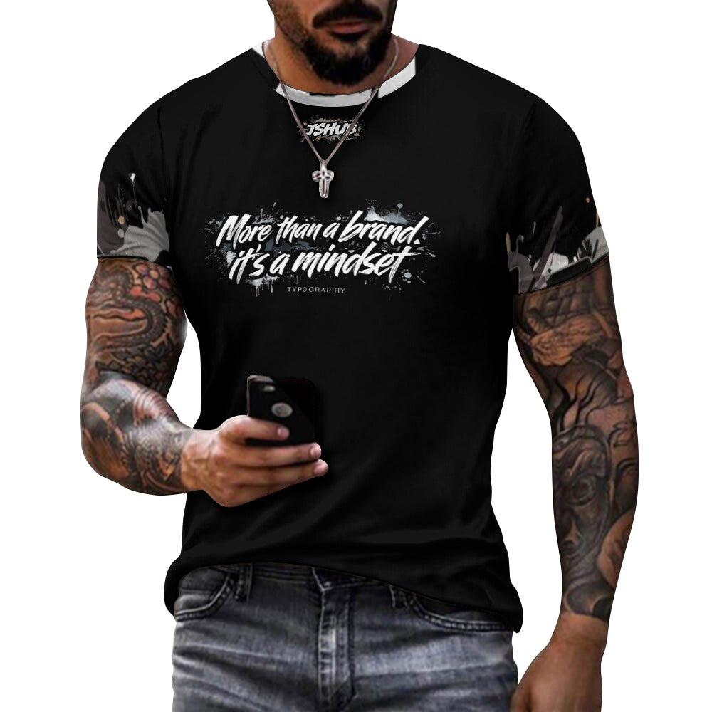 T Shirt JSHUB MINDSET_01 Nera More Than a Brand Its a Mindset