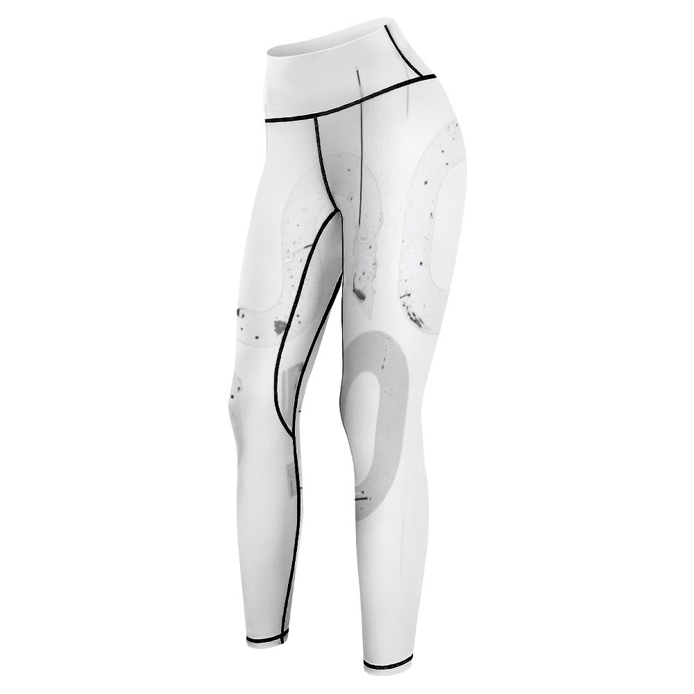 Pantaloni yoga donna “Concrete Flow Leggings” – Concrete Echoes
