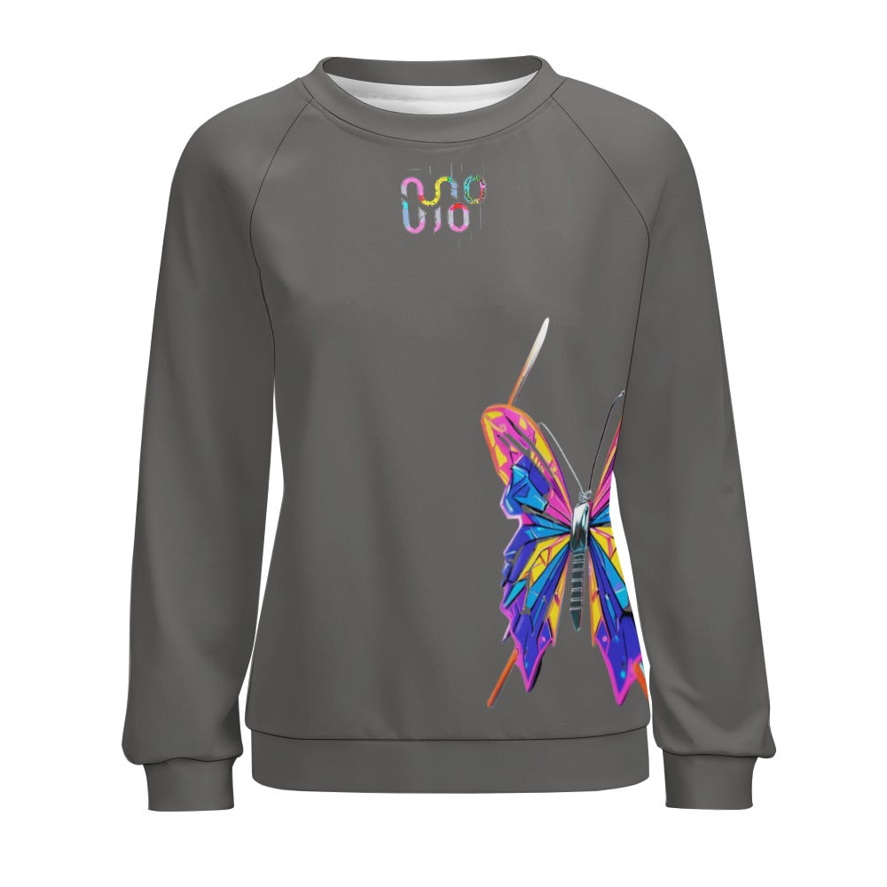 Maglione donna Wings of Noise – 7 varianti colore streetwear casual