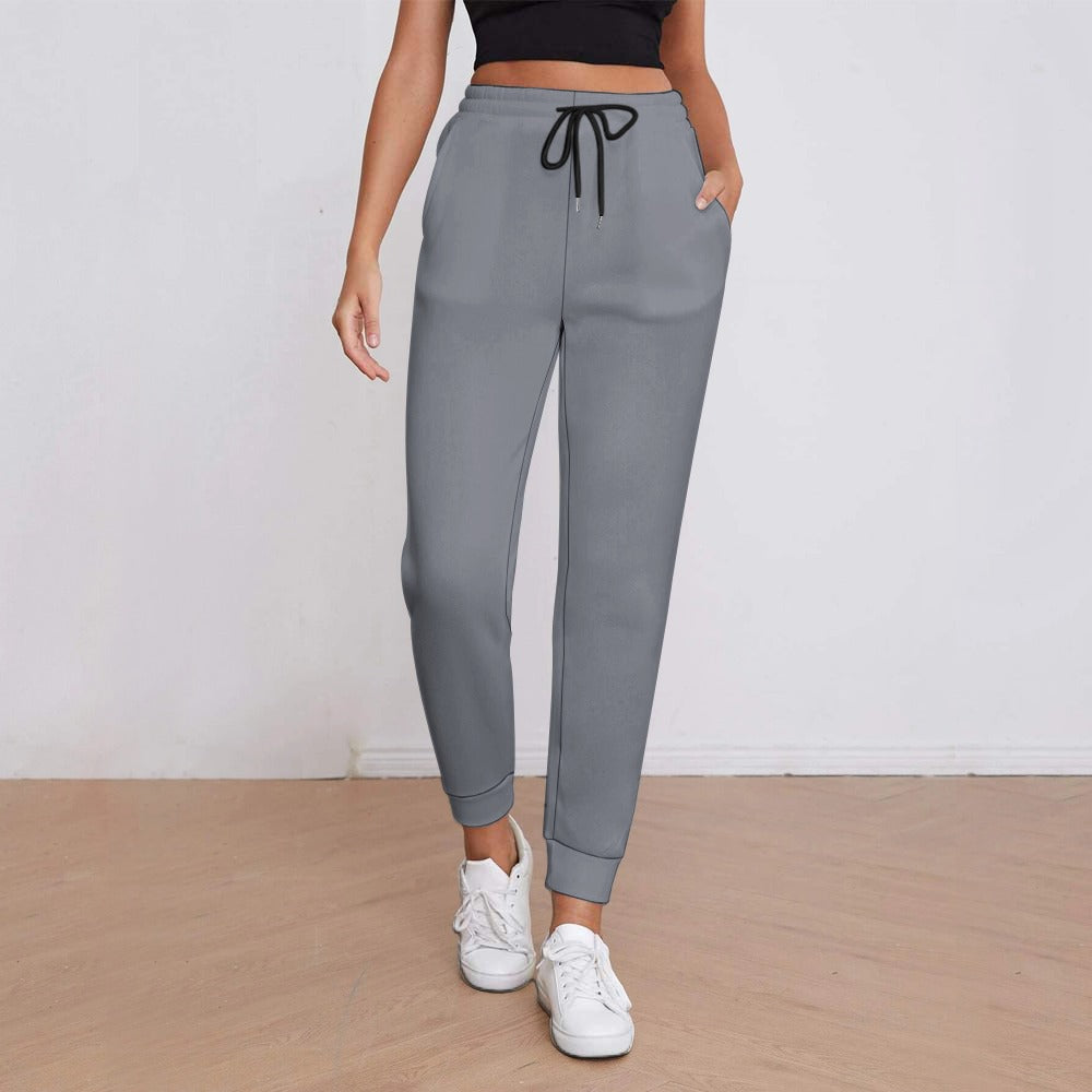 Pantalone donna JSHUB monocolore anni 50 stile essenziale