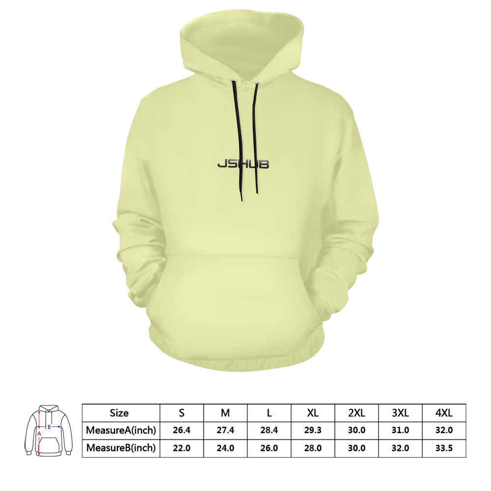 Felpa Uomo JSHUB Urban Grid SS26 Hoodie Streetwear Minimal