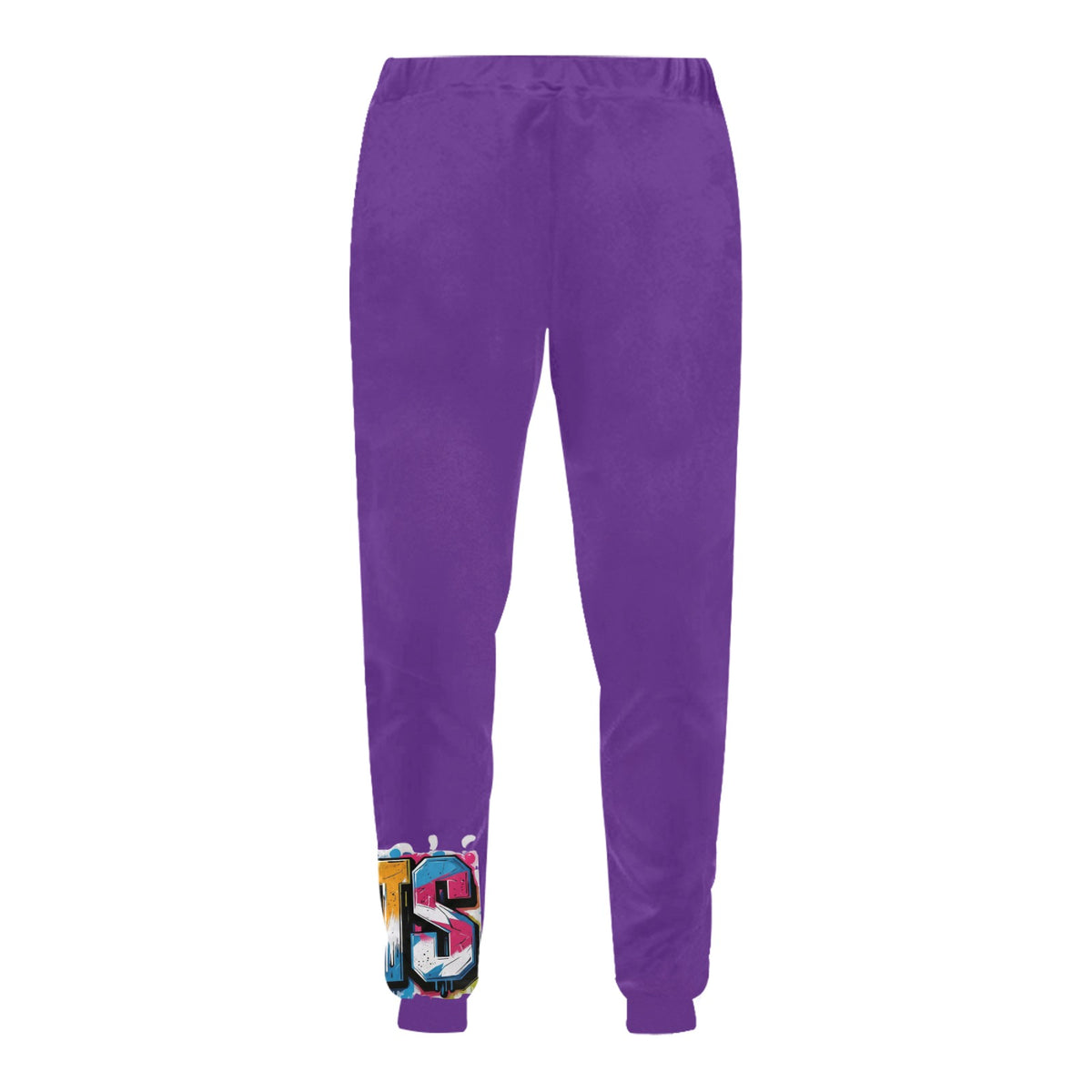 Pantaloni tuta baggy murales