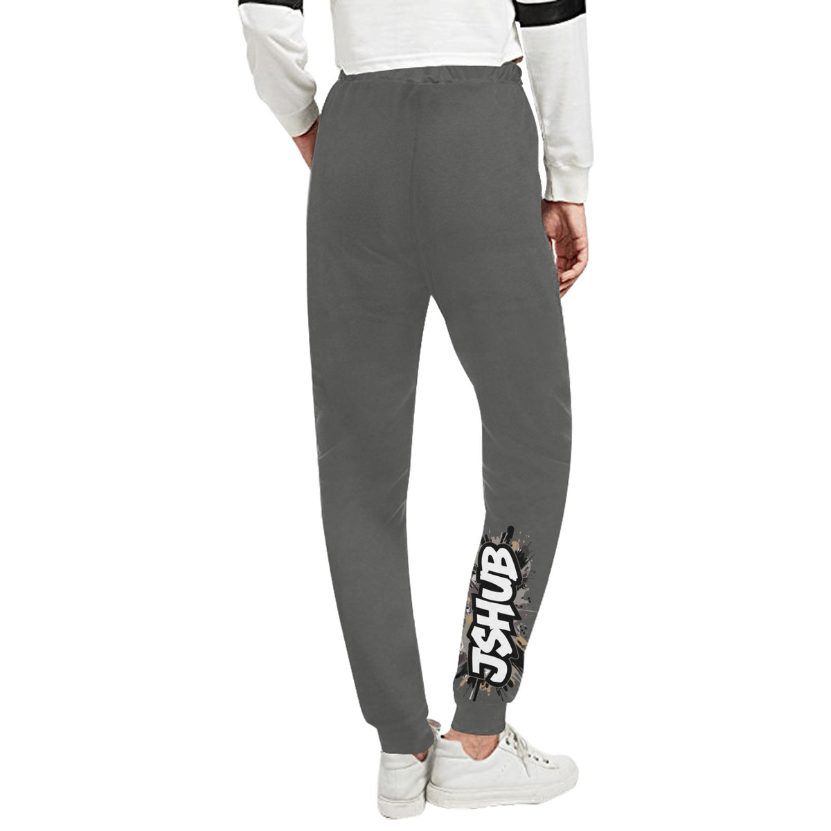 Pantaloni della Tuta Casual Unisex JSHub – Comfort e Stile con Stampa All-Over