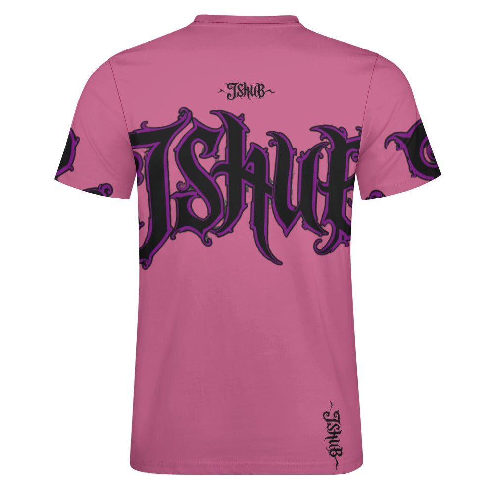 T-Shirt Uomo JSHUB Signature Gothic – Logo Oversize Streetwear Premium