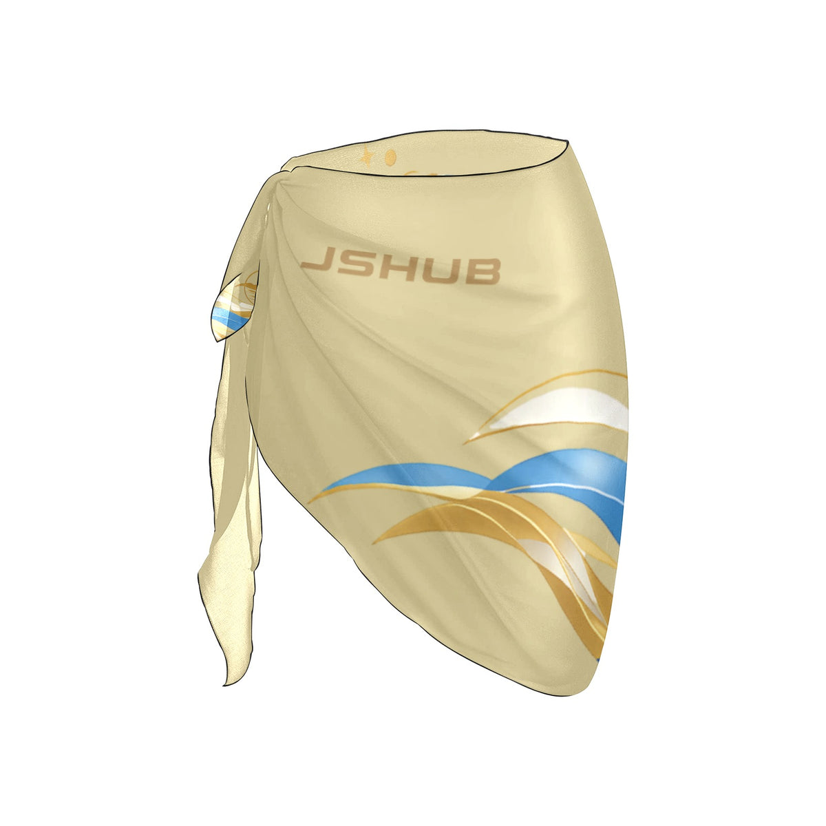Fascia Pareo Mare Donna JSHUB in Chiffon Leggero | Copricostume Sarong da Spiaggia