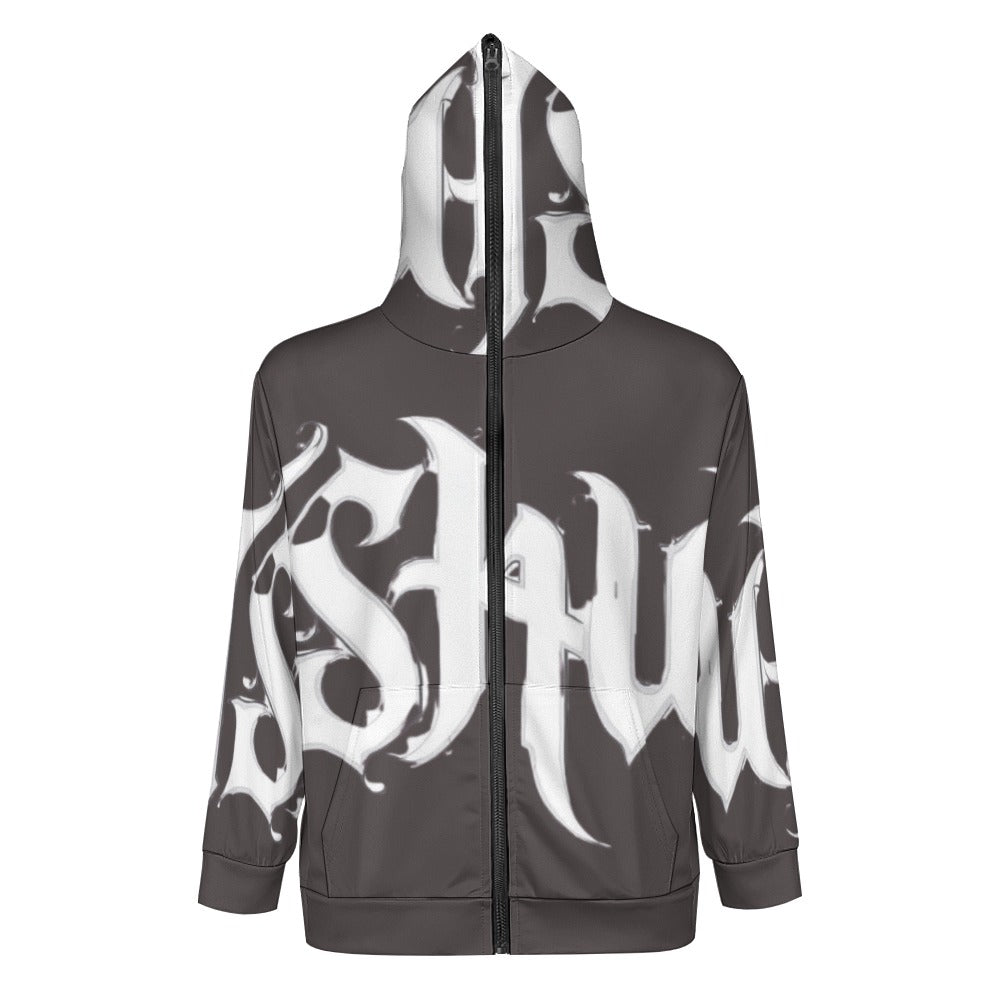 Felpa con Cappuccio e Zip JSHUB Signature Gothic Streetwear • Urban Style • Comfort • Signature Collection