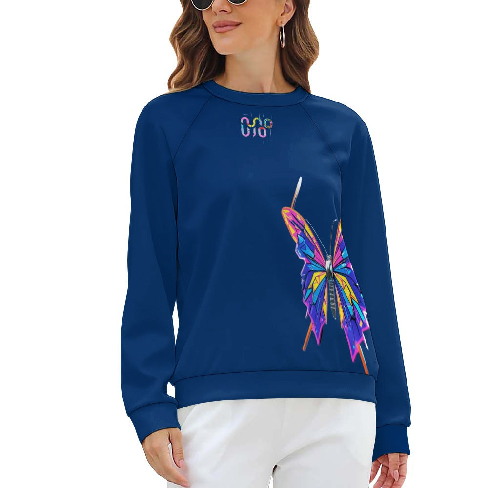 Maglione donna Wings of Noise – 7 varianti colore streetwear casual