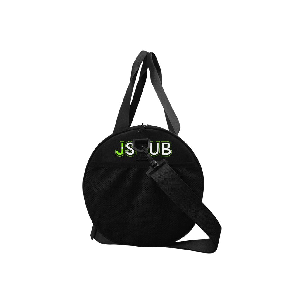 Borsone da Viaggio Nero JSHub Stampa All Over Uomo Edizione Limitata Streetwear JSHub