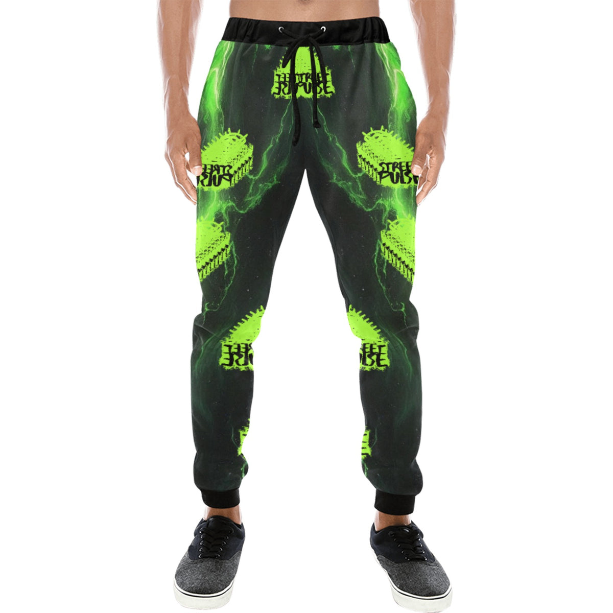 Pantaloni uomo “JS Street Pulse” – Cosmic Lime Edition